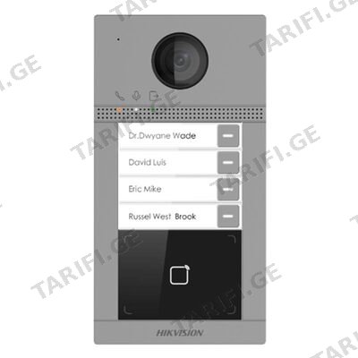 ინტერკომი DS-KV8413-WME1(C)/Flush