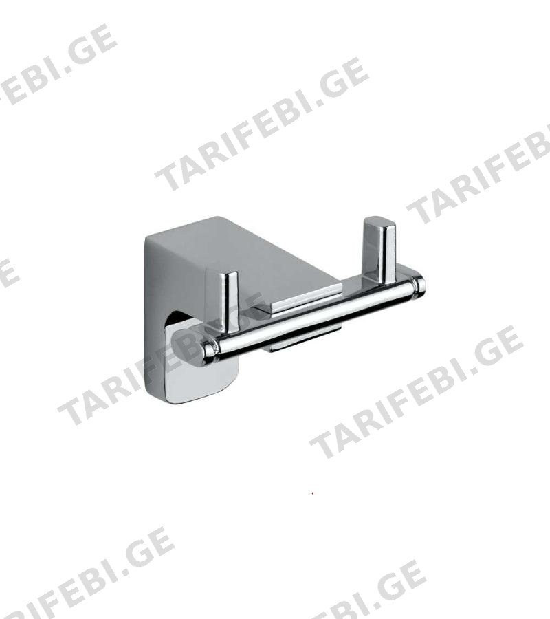 ხელსახოცის საკიდი ორიანი F1 A.1721 chrome მწარ. DUXXA