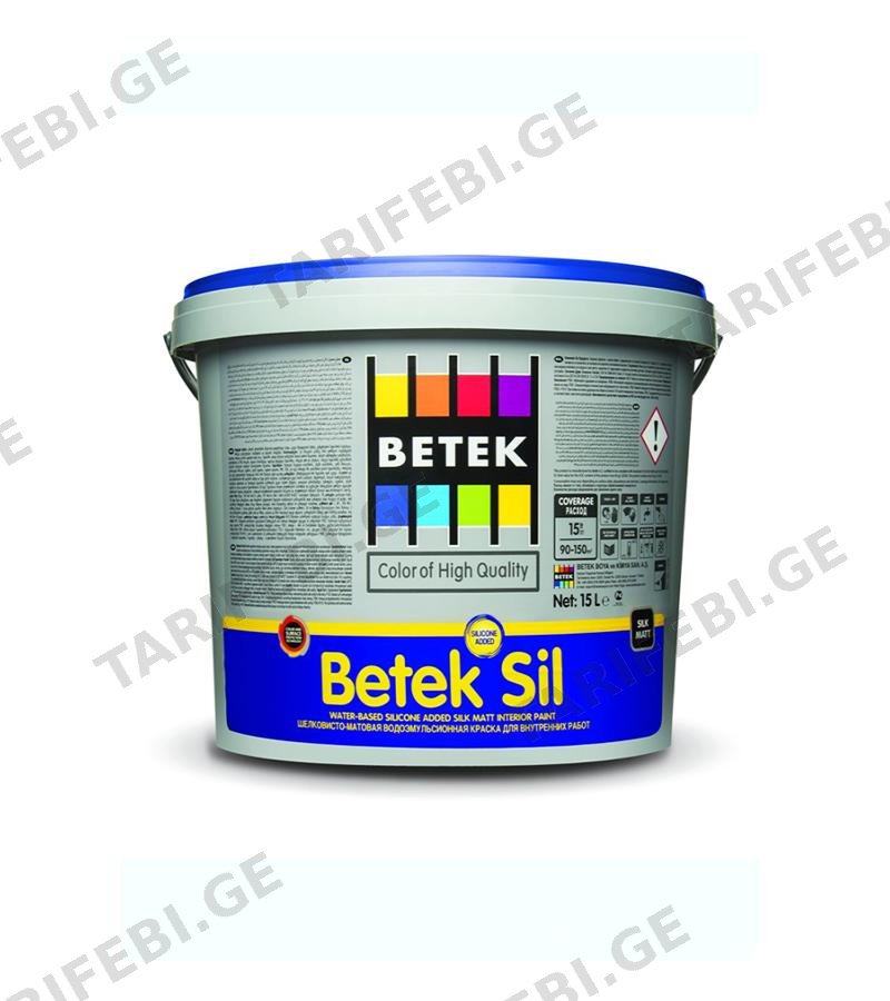 საღებავი Betek SIL RG2 15ლტ