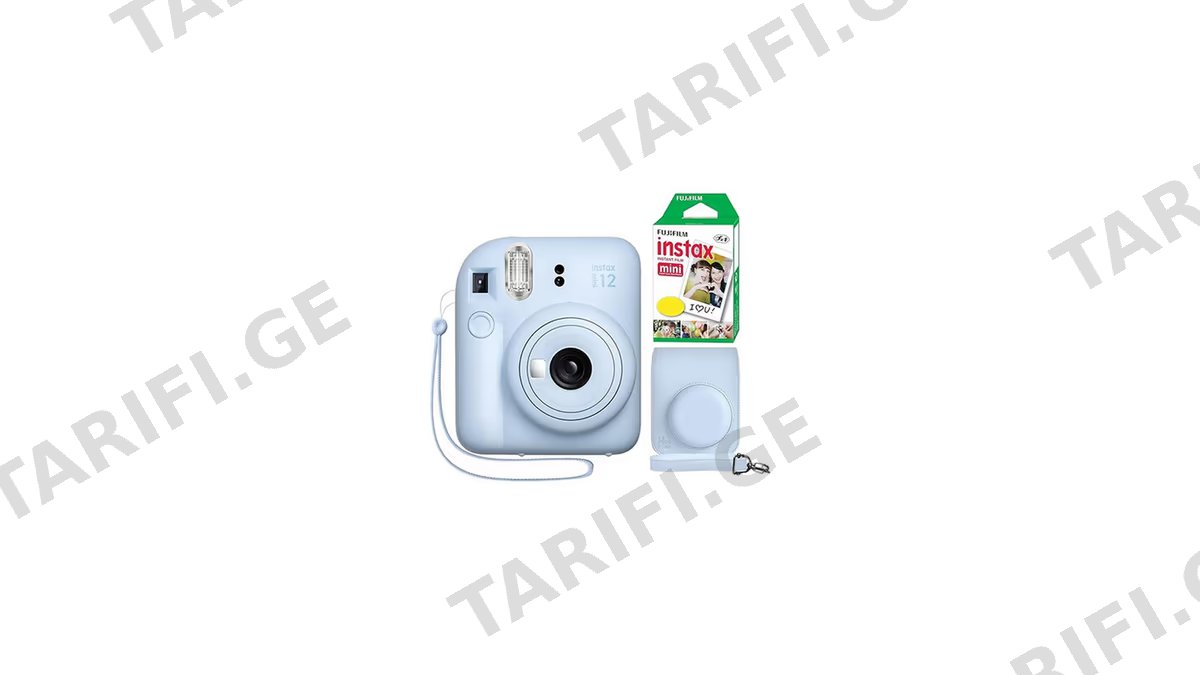FUJIFILM ფოტოაპარატი COMBO MINI 12 ლურჯი