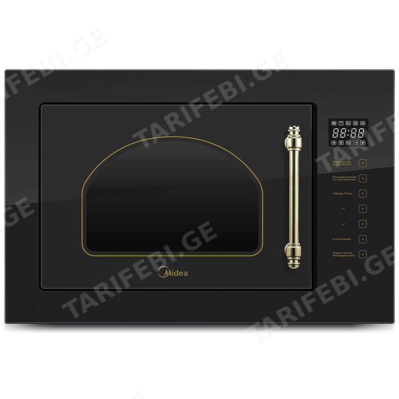 ჩასაშენებელი მიკროტალღური ღუმელი MIDEA MI 9252 RGB-B (1450W, 25L)