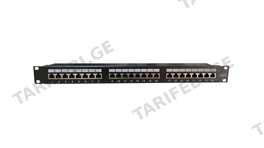 პაჩპანელი Finen, Patch Panel Cat.6 FTP 24 ports