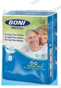 ბონი მწ.საფენი M 85x125სმ. N8 * 0180