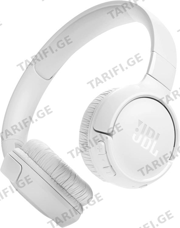 ყურსასმენი JBL TUNE 520BT WHITE JBLT520BTWHTEU