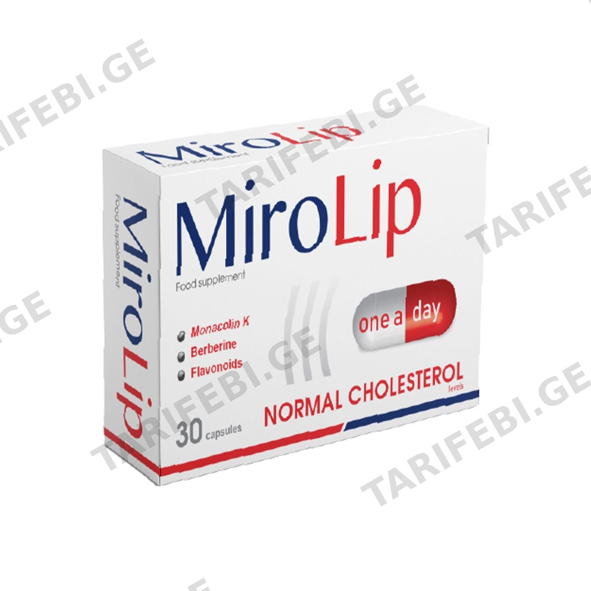 მიროლიპი - MiroLip 30 კაფსულა