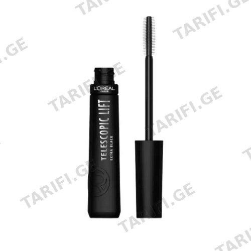 ლორეალი - ტუში Telescopic Lift extra black 9.9მლ #1