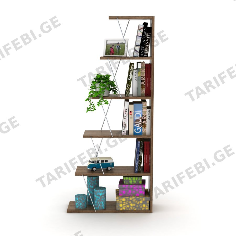 წიგნის თარო Bookcase Mini RF160402 (65*146*22)