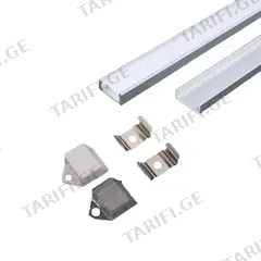პროფილის ნაკრები LED ლენტის V-TAC 3370 VT 9327 2000 მმ