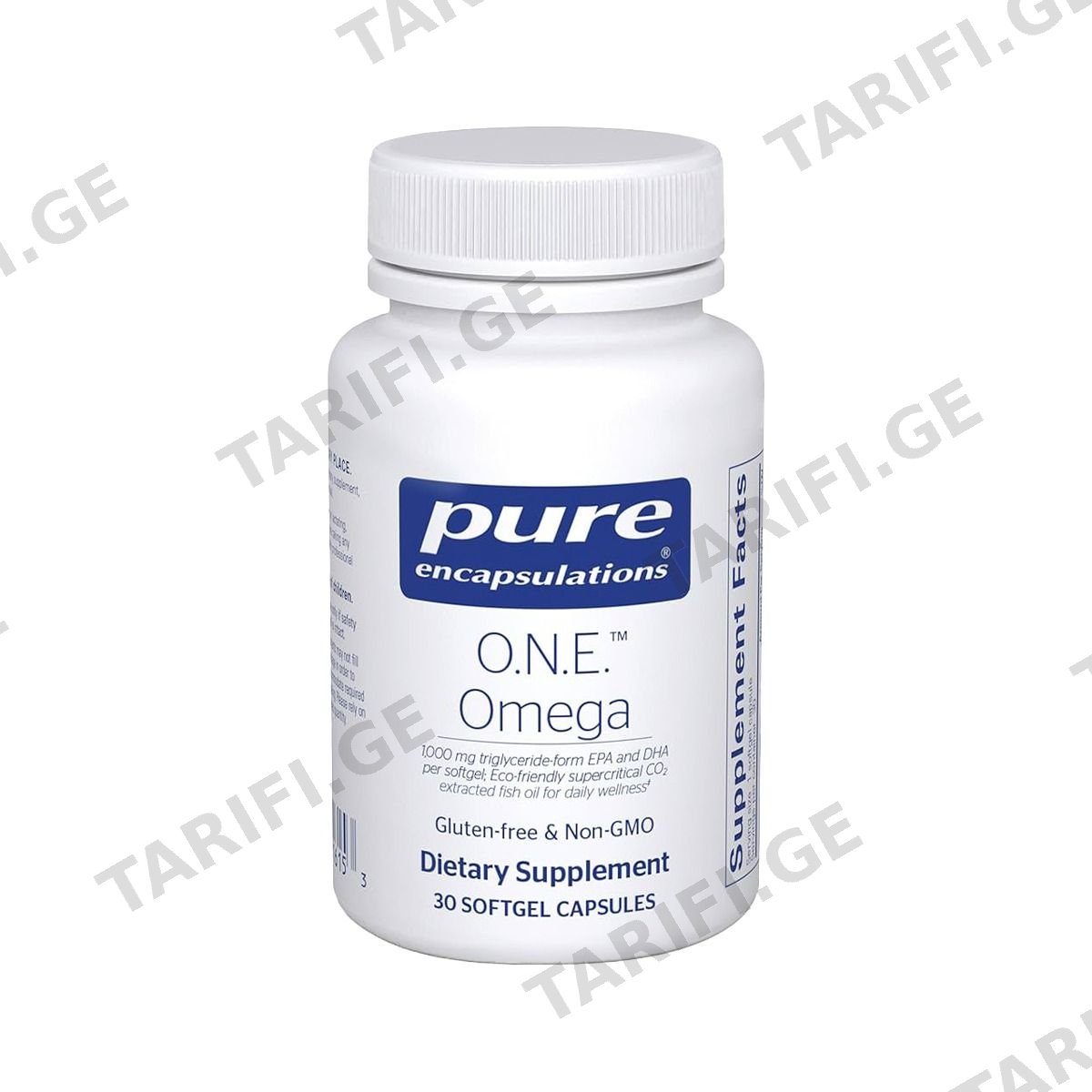 ომეგა O.N.E. 30 კაფსულა ფიური - Pure