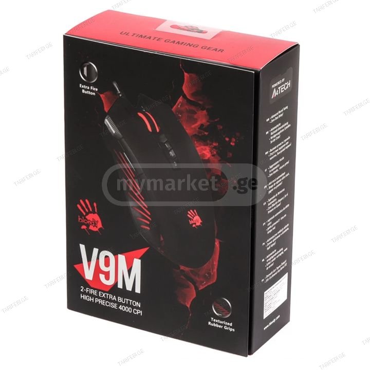იყიდება მაუსი A4Tech Bloody Gaming Mouse V9m USB