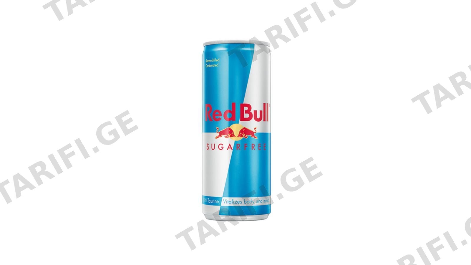 ენერგეტიკული სასმელი RED BULL უშაქრო 250 მლ.