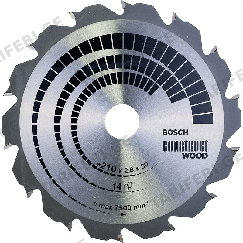ხერხის პირი BOSCH CIRCULAR SAW BLADE WOOD 2608640634