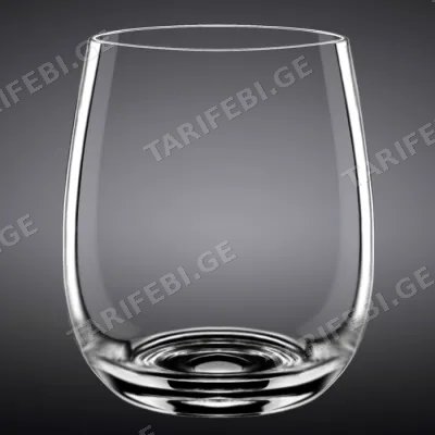 მინის  ჭიქა WILMAX 8888704 (250 ML, 8 PCS)