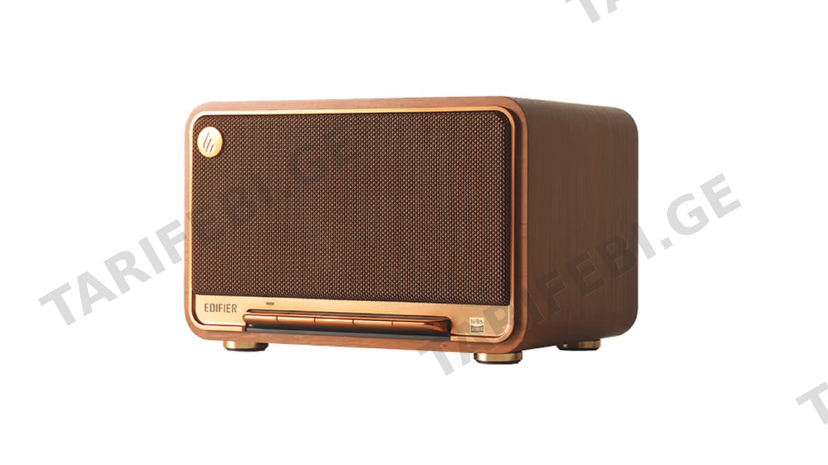 დინამიკი Edifier D32, 60W, Bluetooth, USB-C, AUX, Speaker, Brown