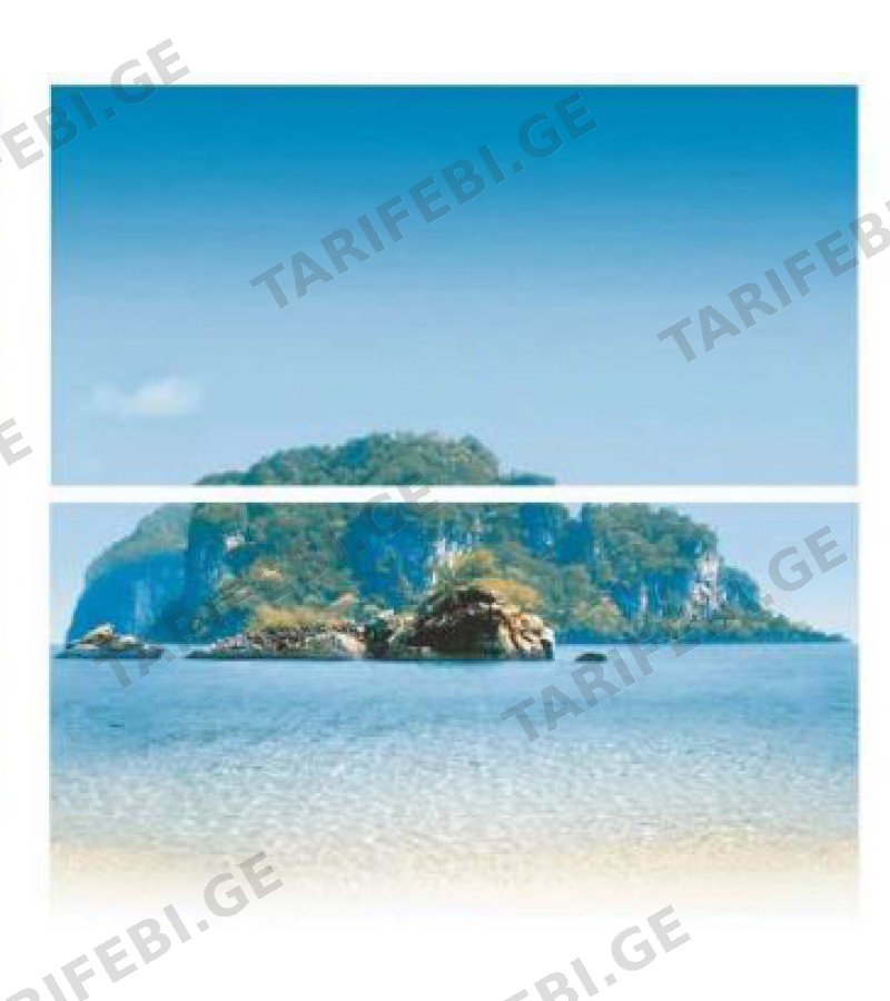 კერამ. დეკორი 2-ცალი ”SET MADAGASCAR” 60x60 DUAL GRES S.A.