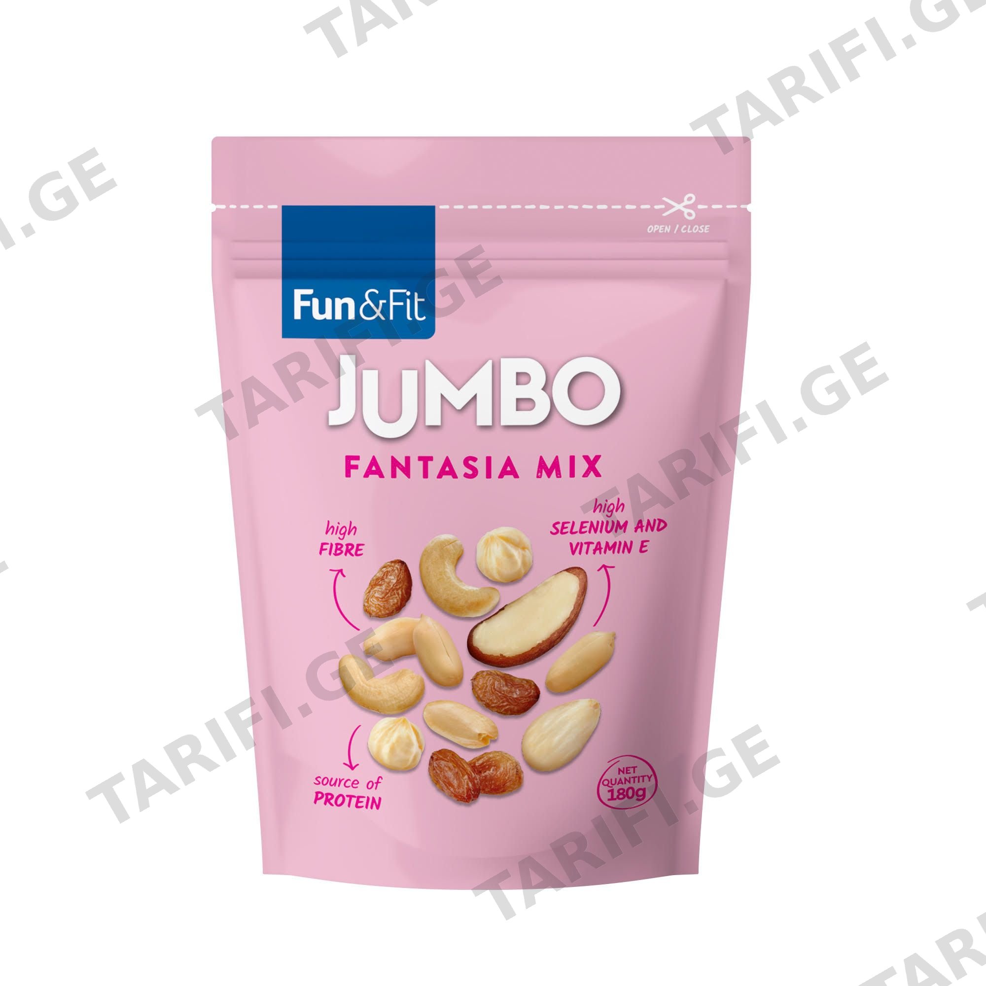 ფანტაზია მიქსი/ჯამბო/ 180გ