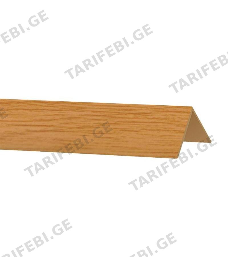 პლასტმასის პროფილი 20x20 DELUXE ფერი ДУБ ВИСКОНТ Декопласт