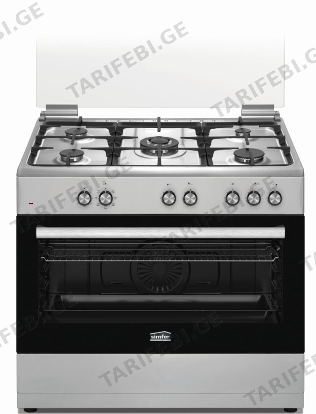 გაზქურა Simfer ZE9060 IXC