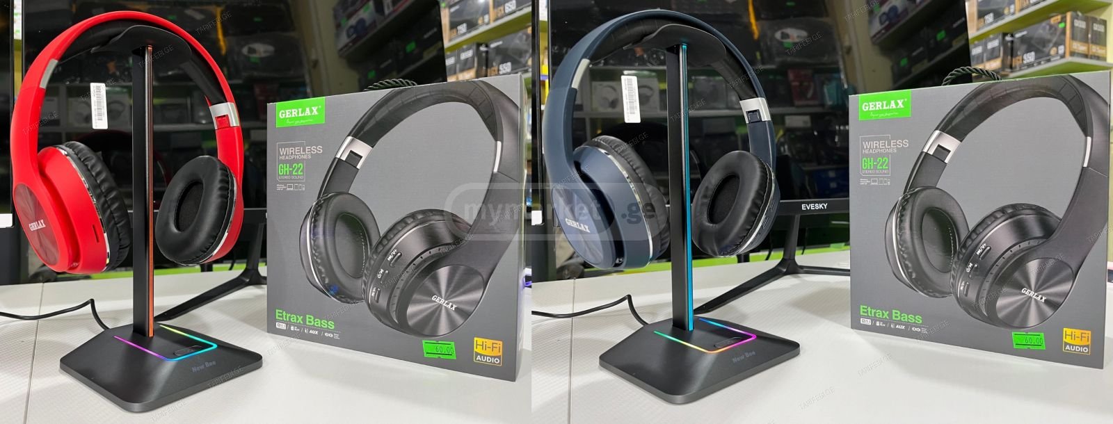 ყურსასმენი Gerlax GH-22 Bluetooth Headphones