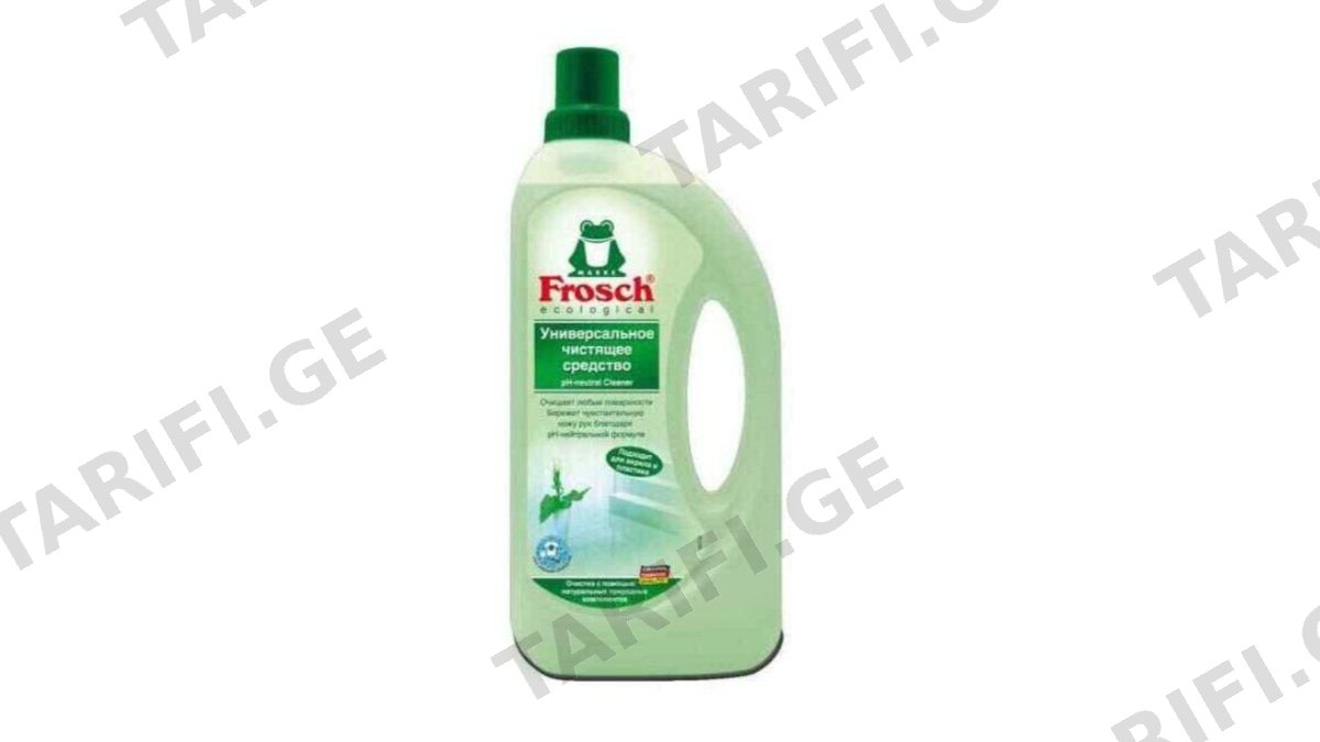 FROSCH - უნივერსალური საწმენდი საშუალება PH-ნეიტრალური 1000 მლ