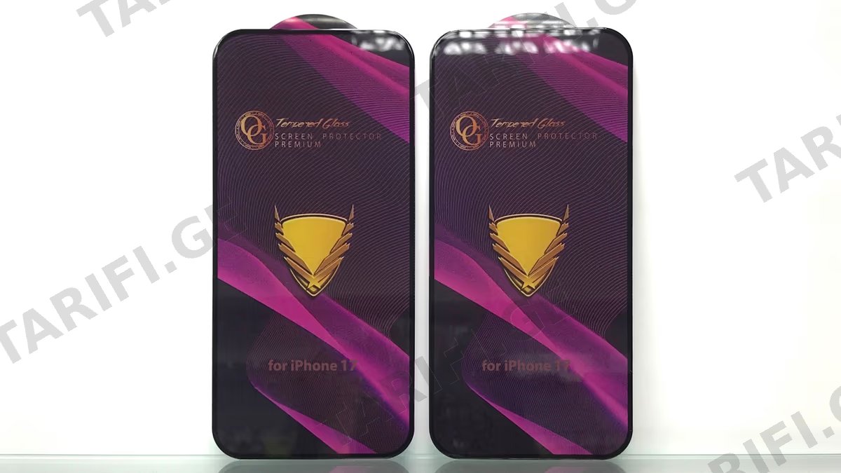iPhone 17 Tempered Glass. 2 Pieces.