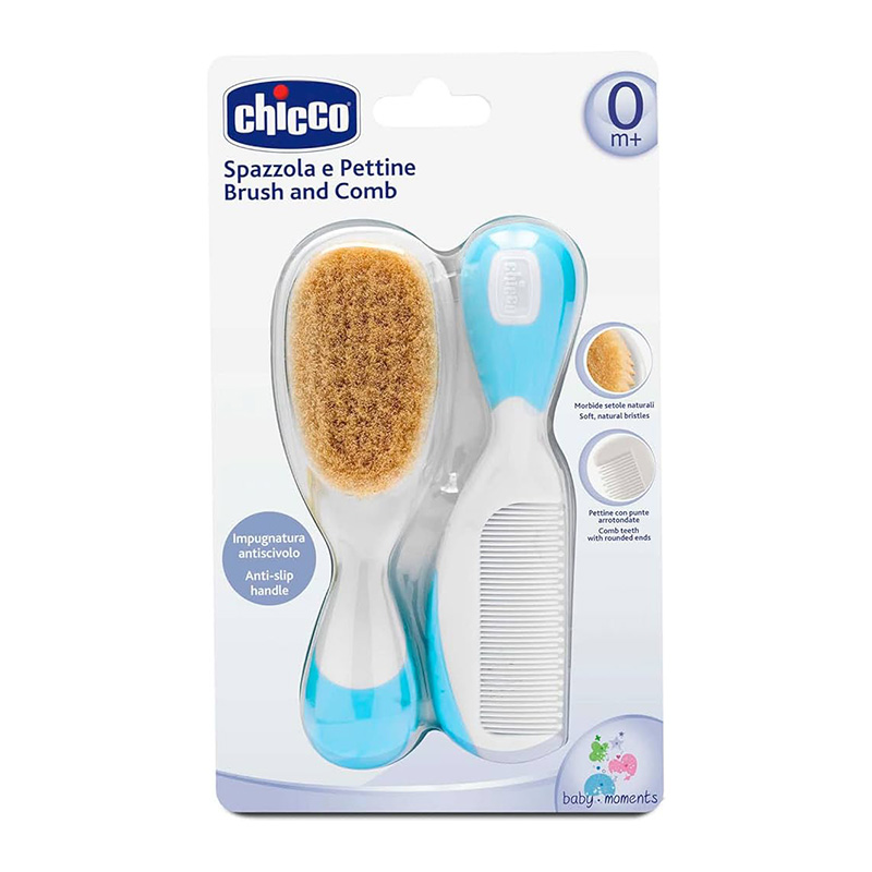 ჩიკო-Chicco-სავარცხელი/ჯაგრისი ცისფერი