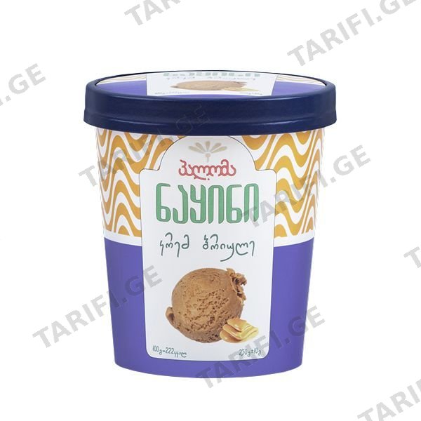 ნაყინი კრემ ბრულე 250გრ პალომა