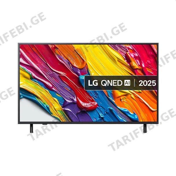 ტელევიზორი LG 55QNED82A6B.AMCN QNED82, 55", Smart TV, Black