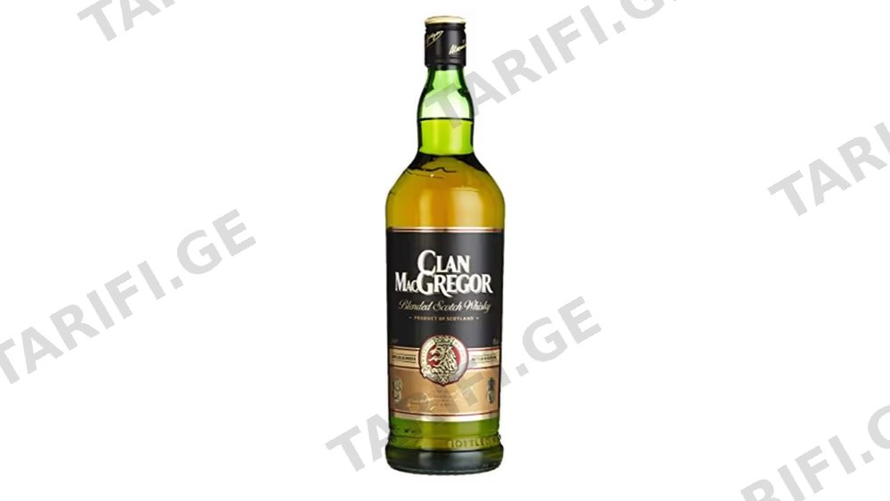 Clan Macgregor 1 L 40 % - ვისკი კლან მაკგრეგორი