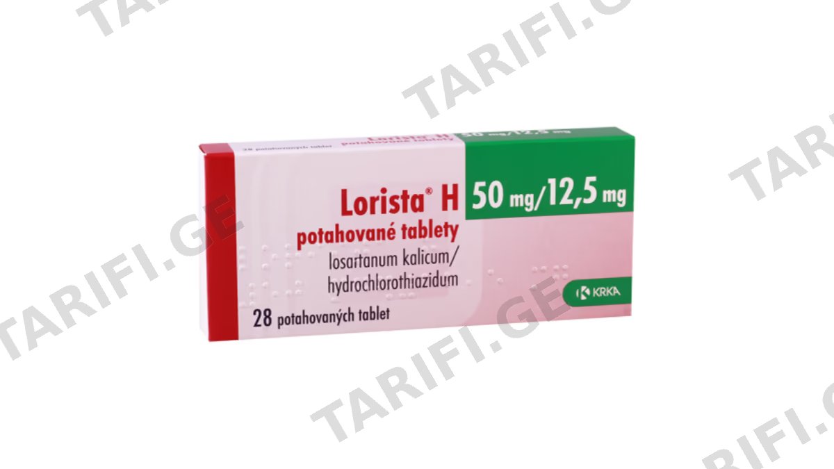 ლორისტა H ტაბ. 50მგ/12.5მგ.N28
