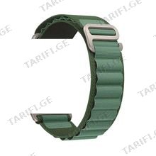 Watch Ultra series (42/44/45/49mm) Nylon Alpine Loop სამაჯური