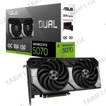 Asus GeForce RTX5070 12GB (HDMI/DP) ვიდეო დაფა