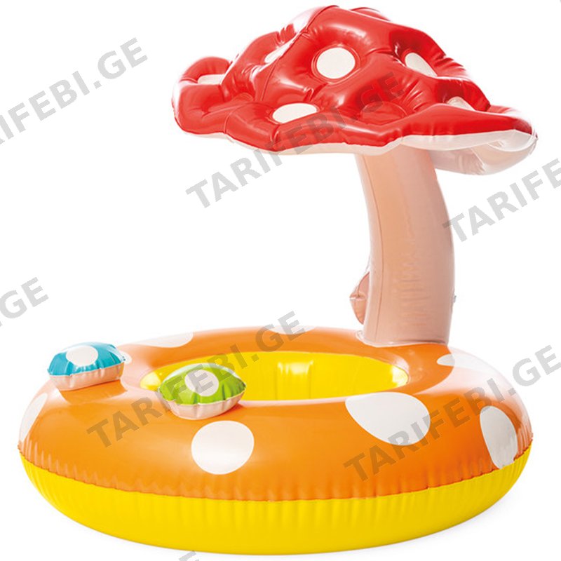 საბავშვო საცურაო კამერა INTEX 56574 MUSHROOM (102 X 69 CM)