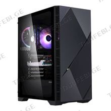 Zalman Computer case Z3 Iceberg, without PSU, 2xUSB3.0, 1xUSB2.0, 2x120mm ARGB fans, TG Side Panel, EATX, Black