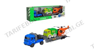 🔥 Power Carrier Truck — დიდი სატვირთო მოძრავი ტექნიკით
