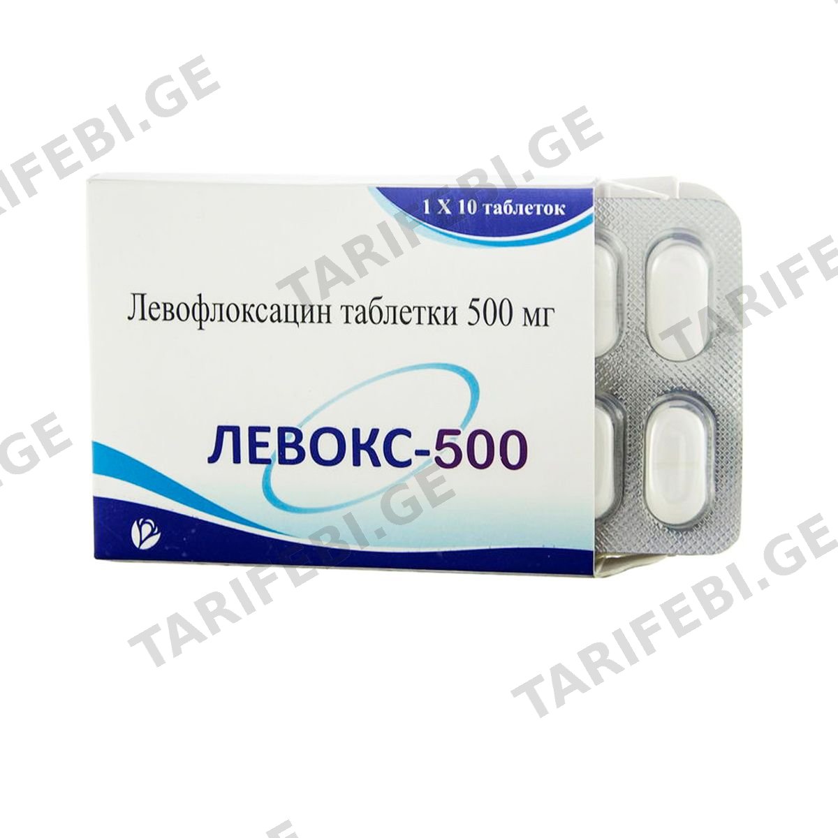 ლევოქსი - Levox 500მგ 10 ტაბლეტი