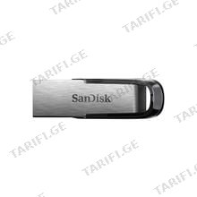 SanDisk Ultra Flair 64GB USB 3.0 SDCZ73-064G-G46 Silver ფლეშ მეხსიერება