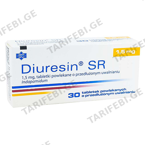დიურეზინი SR ტაბლეტი 1.5მგ #30