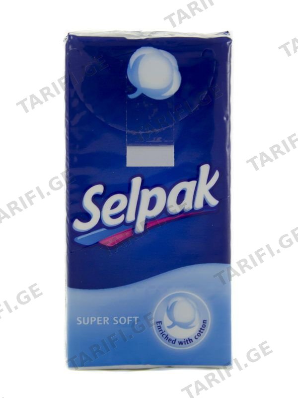 Selpak - სელპაკი ცხვირსახოცი კლასიკი