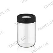 მინის ქილა 660მლ C-00115 Luxplastic