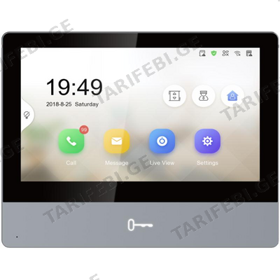 დომოფონი 7" Touch-Screen ეკრანით DS-KH8350-WTE1