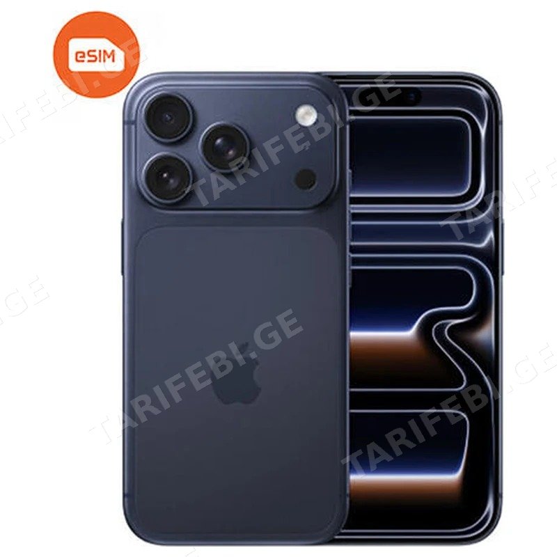 მობილური ტელეფონი APPLE IPHONE 17 PRO 1TB E-SIM ONLY DEEP BLUE