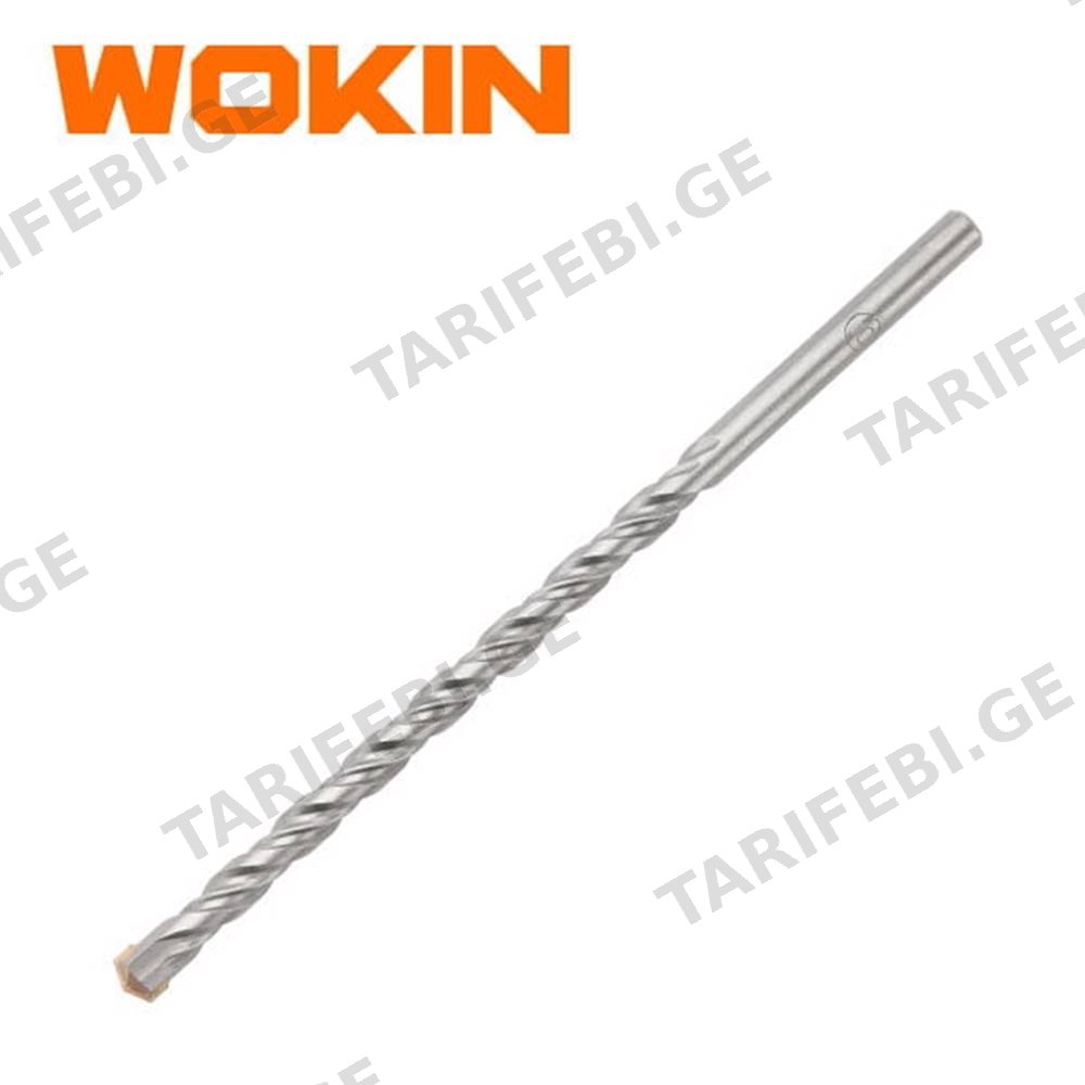 მეტალის ბურღის პირი Wokin 751214, 14x150MM, Concrete Drill Bits, Silver