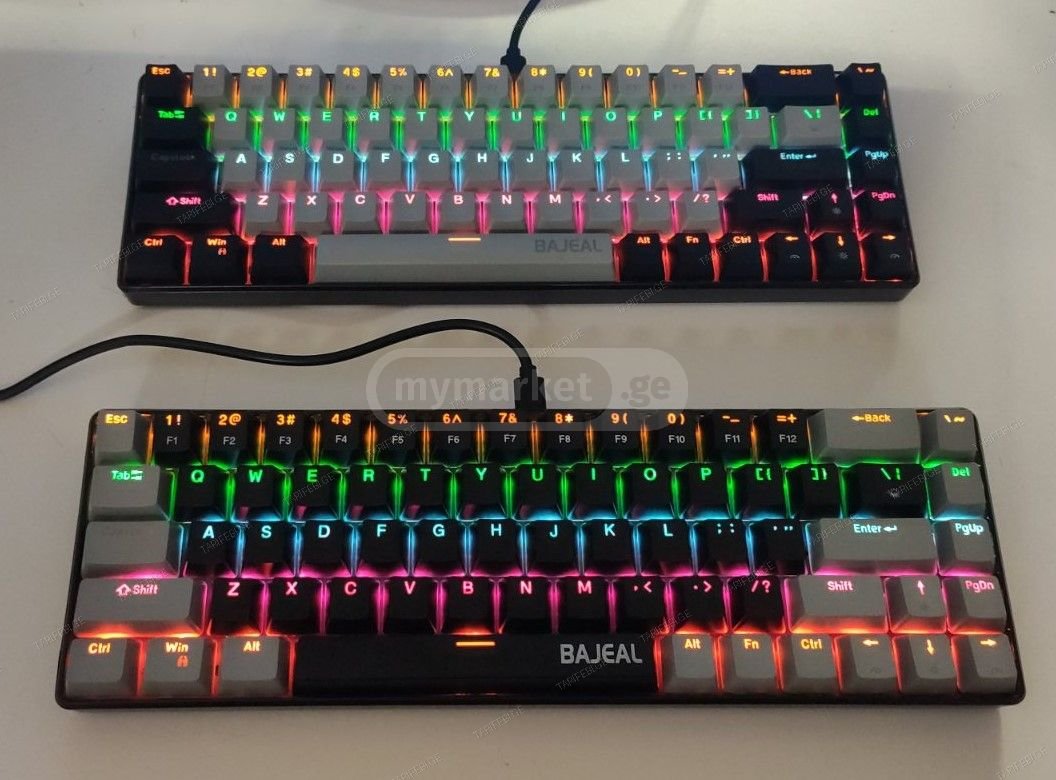 მექანიკური კლავიატურა BAJEAL K68 Mechanical Keyboard