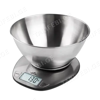 სამზარეულოს სასწორი ETA 677890000 DORI DIGITAL KITCHEN SCALE SILVER