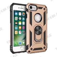 iPhone 8 Sofia Ring Case სილიკონის ქეისი ბეჭდით - ოქრო