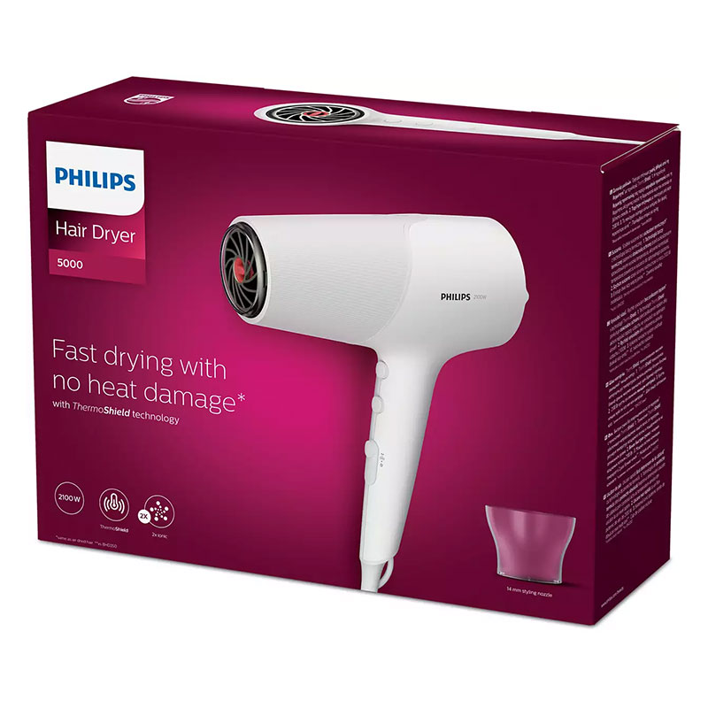 Philips- თმის ფენი სერია 5000 2100W 6 სიჩქარით BHD500/00