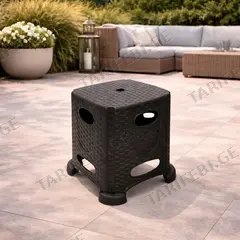 ბაღის მაგიდა RATTAN COFFEE TABLE 30x30x45 სმ