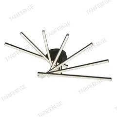 ჭაღი Bella Mita LED C9035-7 პულტით 140W 3000–6500K შავი