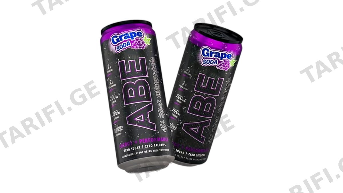 Applied Nutrition - Abe Can(330მლ)(ამერიკული ყურძნის კოქტეილი)